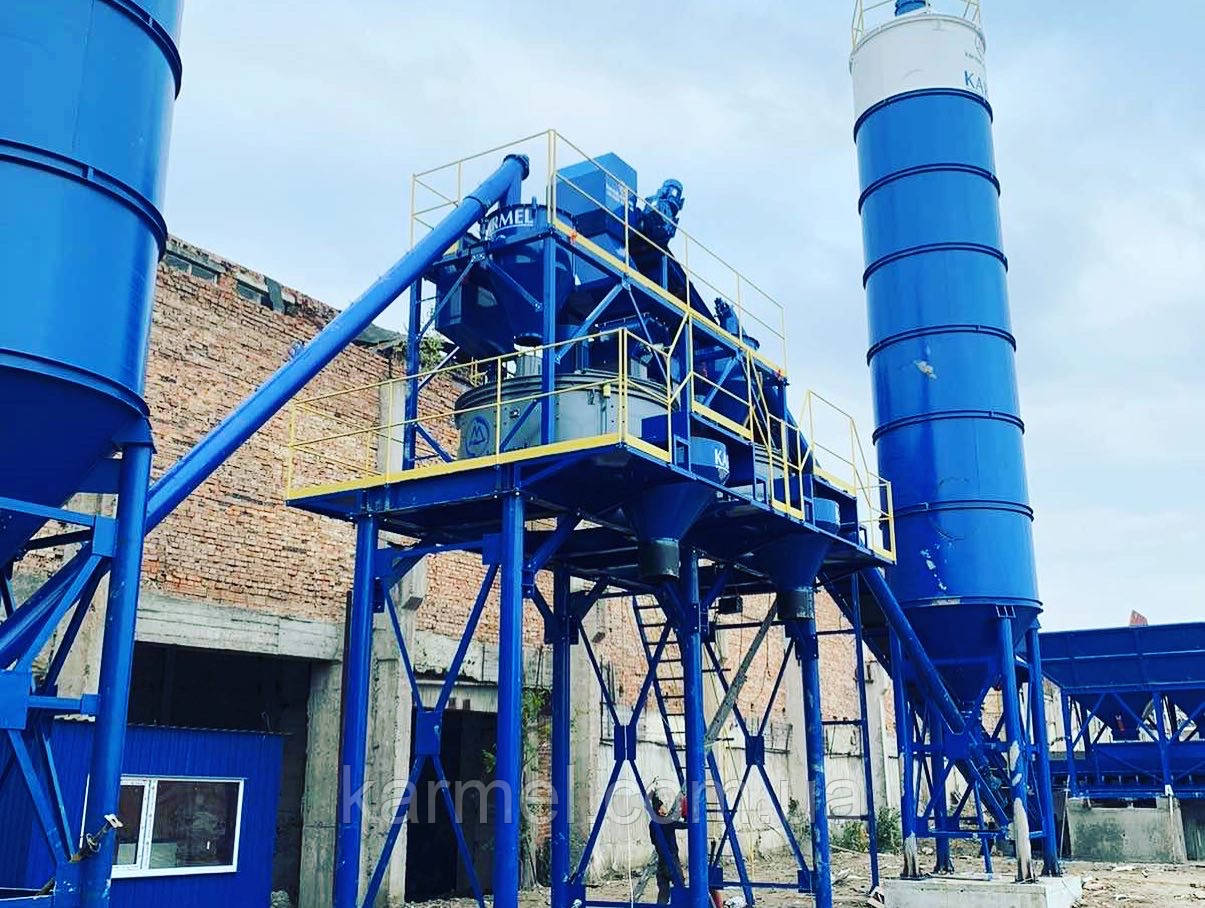 Бетонозмішувальна установка БСУ-100 KARMEL