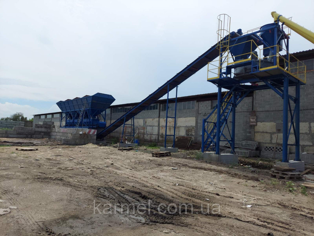 Бетоносмесительная установка БСУ-60К STANDART производителя KARMEL