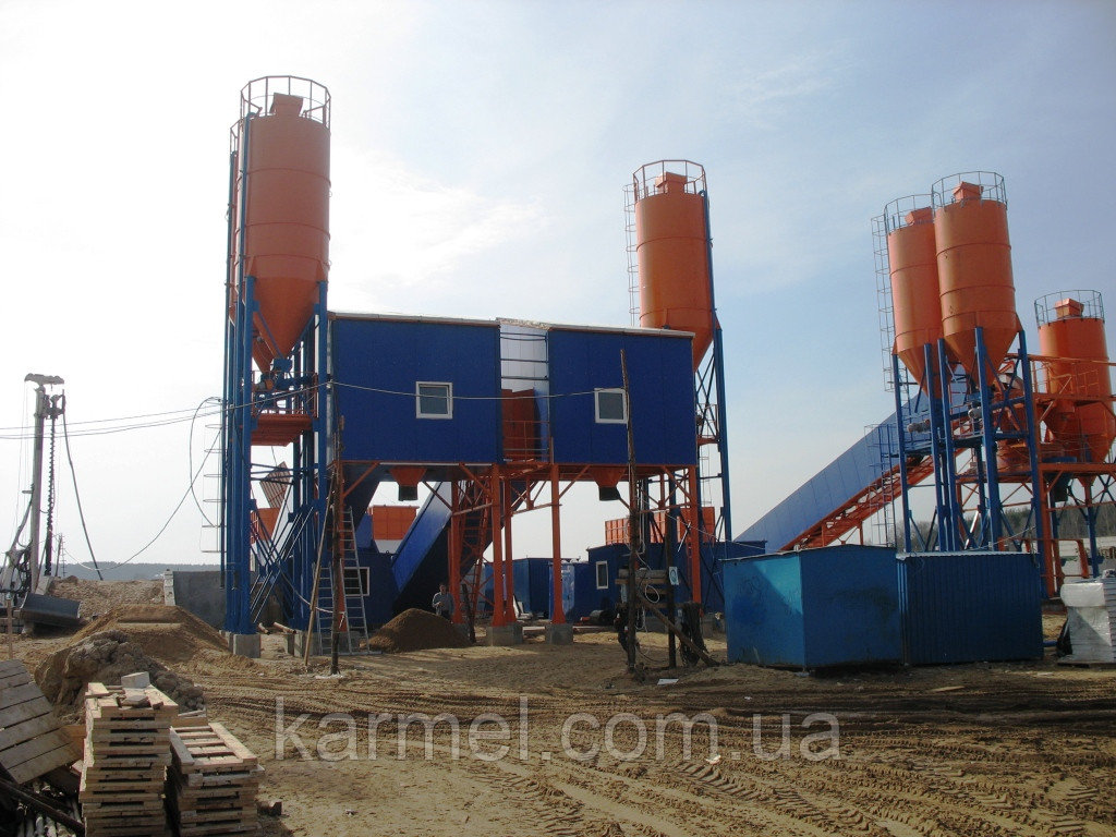Бетоносмесительная установка БСУ-140К STANDART от производителя KARMEL